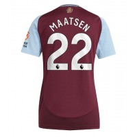 Echipament fotbal Aston Villa Ian Maatsen #22 Tricou Acasa 2024-25 pentru femei maneca scurta